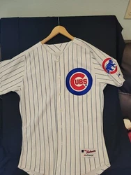 authentic jersey 44 MLB.  Chicago  Cubs home pinstripes. Majestic  Authentic  Collection  in excellent...