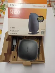Experience seamless internet connectivity with the Belkin N150 Wireless/Wi-Fi Router. With a maximum wireless data rate...