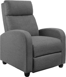 Form Factor Recliner. Material Textile. Prop up the bottom of the recliner and separate it from the floor. Is this a...