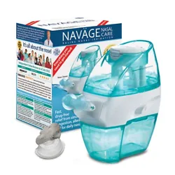 For safety and convenience, reliability and effectiveness, theNaväge Nose Cleaner only works with genuine Navage...