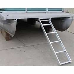 Under deck, pontoon boat ladders are always there and ready to deploy without taking up gate space or room on your...