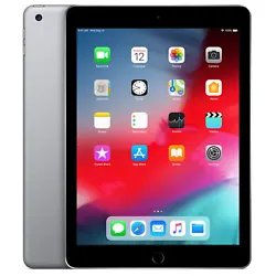 Apple iPad (6th Generation) A1893- 128GB - Wi-Fi, 9.7in, iOS 15- Space Gray. Whats Included: Apple iPad (6th...