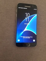 Samsung Galaxy S7 SM-G930F (Dernier Modèle) - 32 Go - Noir état presque neuf. Envoi rapide et soigné. Bouton...