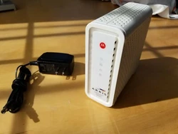 The item for sale is (QTY1) USED Arris SB6182 Internet Modem in excellent condition. The modem was used with RCN, but...