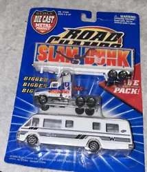 You are bidding on a great Road Champs Value Pack Slam Dunk Truck & Winnebago Chieftain Camper Set! Just minor wear to...