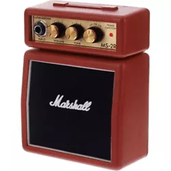 This mighty micro Marshall has switchable Clean and Overdrive modes. MARSHALL - MS-2R - Stack guitare miniature....