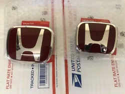 2012 - 2015 Honda Civic Coupe ONLY (2 door). 2 pcs set of JDM Honda Emblems. These are JDM design emblems so the pins...