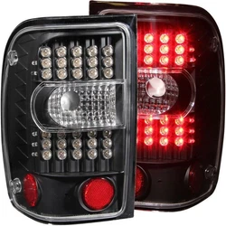 ANZO 2001-2011 Feux arrière LED Ford Ranger Noir - 311107 Assemblage de feu arrière, LED, lentille transparente,...