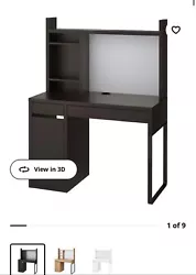 IKEA DESK used as a VanityComes with the top half as well, it is sold separately at IKEA but I am selling them...