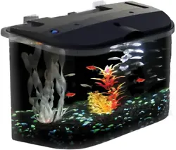 This trendy aquarium is designed for easy set up and maintenance. This fish tank is totally a W. FUN and REWARDING: Are...