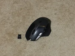 FOR SALE USED Logitech G602 Wireless Gaming Mouse W/ USB Dongle Receiver.