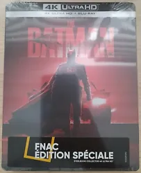 The Batman Édition Spéciale Fnac Steelbook Blu-ray 4K Ultra HD Neuf sous blister  Envoi sous enveloppe matelassé +...