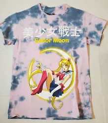 Sailor Moon T Shirt Top. Graphic Tie Dye Short Sleeve Crew Neck Pink. These are not professionally graded comic books....