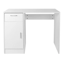 The drawer has plastic runners, so it slides in and out smoothly. The desktop provides plenty of space for your laptop,...