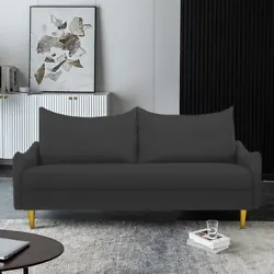 Indulge in the allure of this Modern Design Loveseat, a sophisticated creation that transcends ordinary furniture....