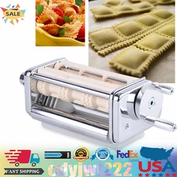 For Pasta Roller Cutter kit Ravioli Maker Stand Mixer Attachment Kit Description: - It replace for Kitchen raviol...