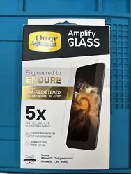 OtterBox Amplify Glass Screen Protector - iPhone SE 2nd gen/iPhone (8, 7, 6s, 6).