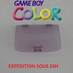 Cache Pile Gameboy Color Nintendo Game Boy Color violet transparent   Envoi rapide et soigné