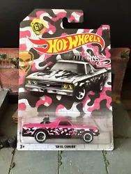 2020 Hot Wheels ‘68 El Camino pink camo. Nice card. Please see pictures for overall condition. I combine shipping