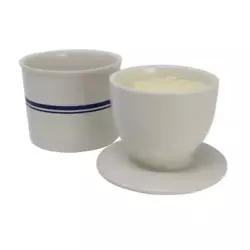 Keep your butter soft, sweet and spreadable right on the counter for up to a month with this stoneware Butter Keeper....