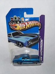 2013 Hot Wheels HW Showroom 70 Monte Carlo #239 Blue VHTF Variation.