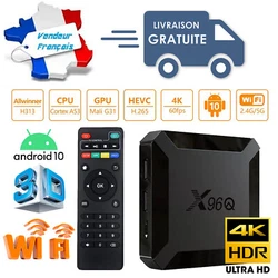 OS: Android 10. WiFi IEEE: 802.11 b/g/n. Sans fil: 2,4G (802.11b/g/n/) WiFi. Puissance: DC 5V/2A. Souris / clavier:...