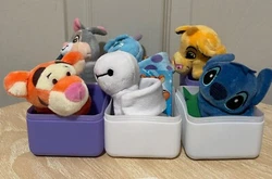 Disney Cutie Cuff Series 1, 2 & 3 Plush Steering Wheel Buddy .Baymax, squirt,Thumper. Item is new but opened to confirm...