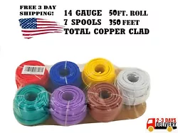 Single Conductor, Stranded CCA Wire (Copper Clad Aluminum). CCA - 14 Gauge Primary wire. 14 Gauge wire for Indoor use....