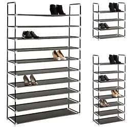 8 niveaux (402105)Organisez et rangez en un clin doeil toutes vos chaussures ! La structure de ce porte chaussures au...