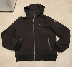 Selling Tommy Hilfiger Mens Full Zip Black Jacket Size L Large. You can see the condition from the photos. You can get...