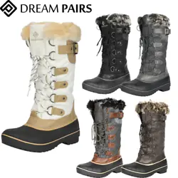 Cozy & Comfy: These snow boots are a stylish and practical addition to your winter wardrobe. Winter boot featuring 200g...