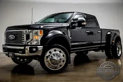 Clean Carfax, 1 Owner, Factory Warranty, 2022 Ford F-450 DRW XLT Diesel, 35 M/T tires, 24 wheels, Heated seats,...