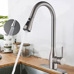 Feature: Pull Down Sprayer. Function: Kitchen Sink Faucet. Faucet Total Height: 425 mm (16.73