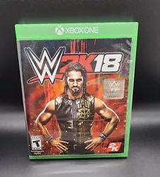 WWE 2K18 (Microsoft Xbox One, 2017).