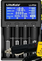 NiMH/Cd: AA, AAA,SC, C. Types et tailles de batterie compatibles. Tension de sortie: cc 4.2V pour Li-Ion 3.7V. Cc 4.35V...