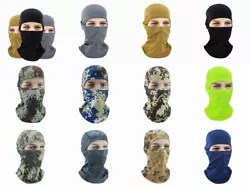 Balaclava Elastic Face Mask Covering Motorcycle Snood Bandana Biker Beanie Neck Gaiter Scarf. Also used as Sport...
