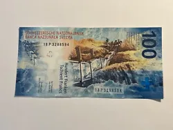 Billet Suisse 100 Francs Neuf UNC (134-31/A106)