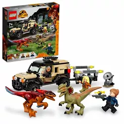 LEGO Jurassic World Pyroraptor & Dilophosaurus Transport 76951 -- Les enfants peuvent incarner les personnages...