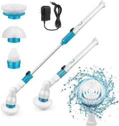 Efficient Cleaning, Powerful Battery - The floor scrubber, which can be rotated 360 degrees, quickly scrubs and cleans...