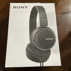 Box may have torn, have stickers on it. Item may or may not have a sign of usage. Sony MDR-ZX110. • Included Sony...