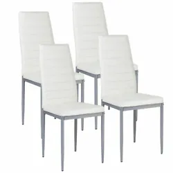 If so, this 4pcs High Grade PVC Leather Comfortable Chairs is a good choice for you. It adopts PVC leather and iron,...