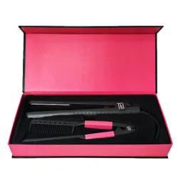 TFJ PRO - Ceramic Hair Straightener Comb Set. Professional ceramic straightener. • Solid ceramic plates allow you to...