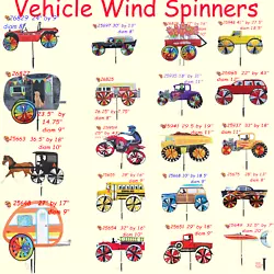 Vehicle Wind Spinners.