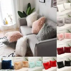 : 1 piece of cushion cover (the pillow inner is not included). :Black,White,Gray,Pink,Coral pink,Wine red,Red,Lake...