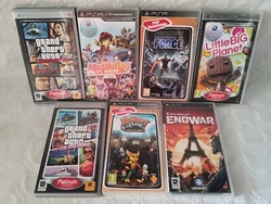 Lot De Boîte De Jeux PSP Vide!. Certains avec notices, dautres non