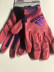Adidas Adult Large Adizero 12 Football Receiver Gloves. Brand New!!! Smoke free homePet free home