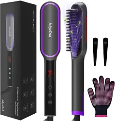 Special Feature:Hair straightener, Hot comb, Hair straightener brush, Straightening Comb, Straighten your hair fast,...