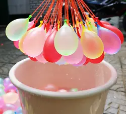 1665 PCS Water Balloons Self Sealing,Water Balloons Plus free water nozzle. Size :1665 PCS water balloons. Color :Color...