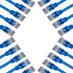 A Category 6 Ethernet patch cable is also referred to as a Cat6 network cable, Cat6 cable, Cat6 Ethernet cable, or Cat...