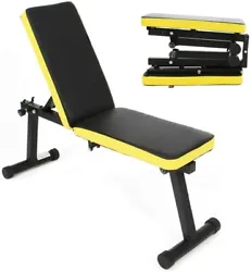 Folding Dumbbell Bench Height Adjustable Incline Exercise Bench. Product Type: Weight Bench. 1 x Weight Bench.